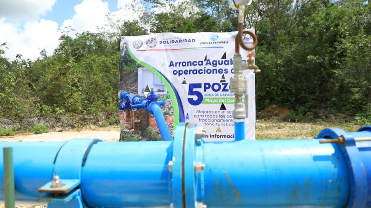 Constata Lili Campos el arranque de dos pozos de captación de agua potable