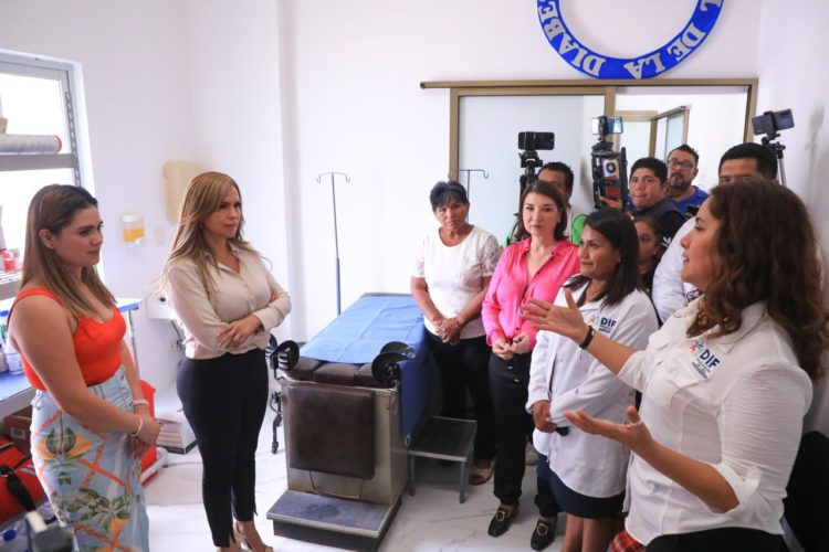 Inaugura Lili Campos nuevos servicios de salud en el DIF Solidaridad